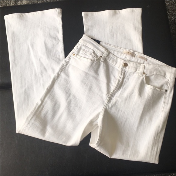 7 for all Mankind Jen7 White Trouser Jeans NWT - Picture 3 of 6